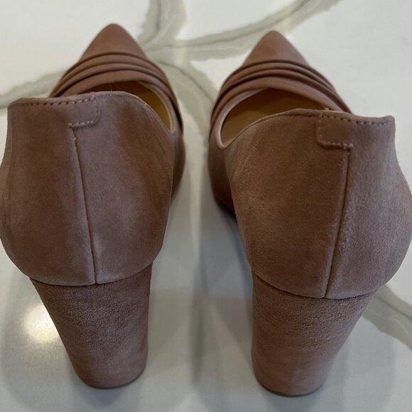 NWT Nine West Holliman Suede Leather Pointed Toe Pumps - Picture 3 of 6